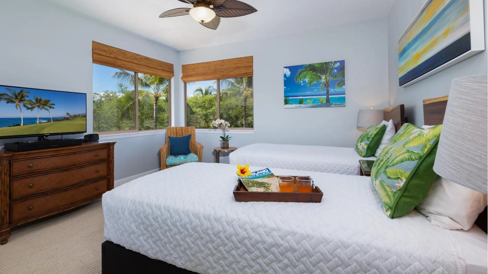 וויקולואה Hawaiiana Escape Tropical 3Br Kulalani Home With Bikes And Beach Club